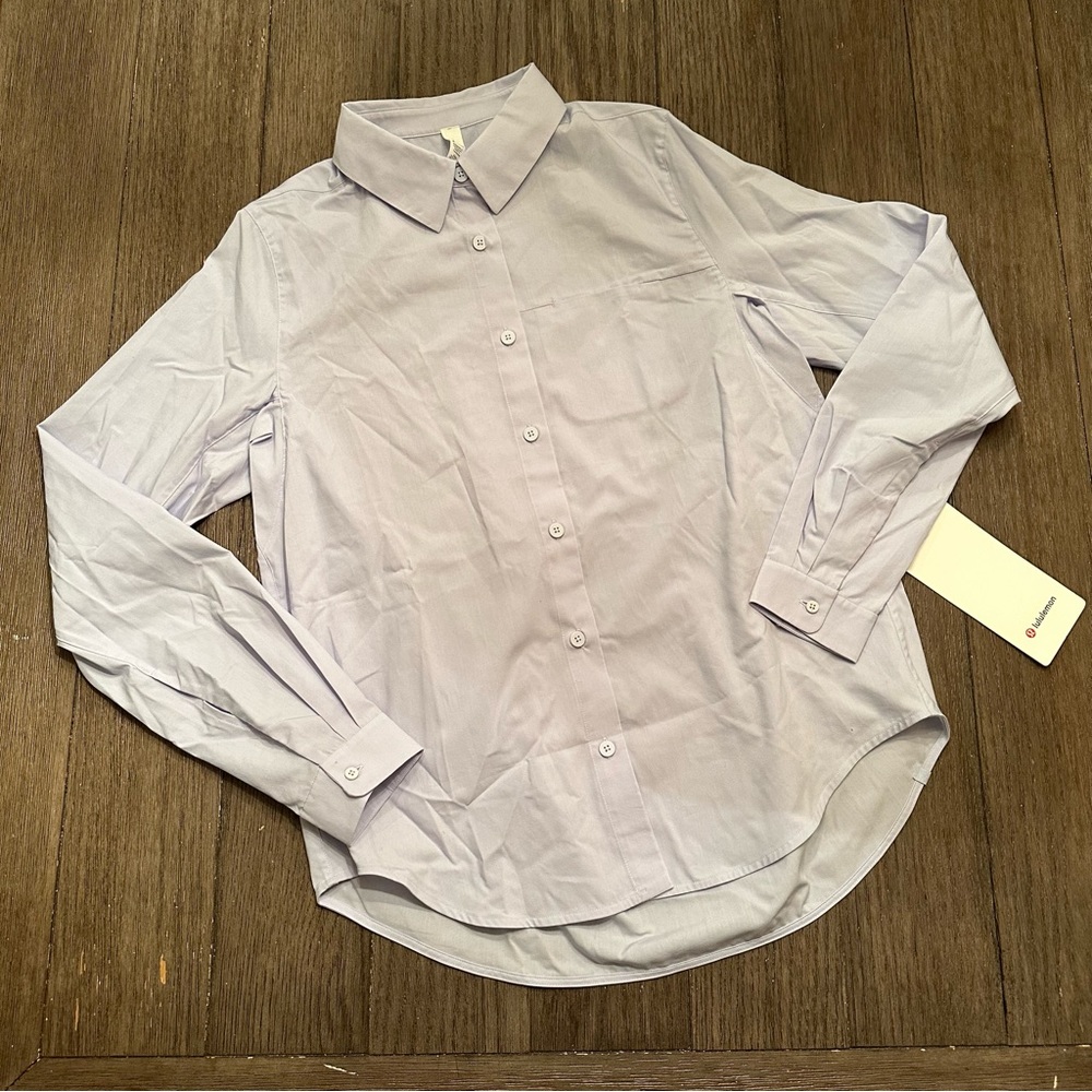 Lululemon Full Day Ahead Shirt NWOT